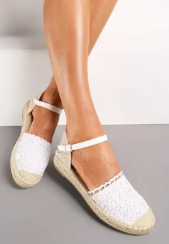 Białe Espadryle Maiseis