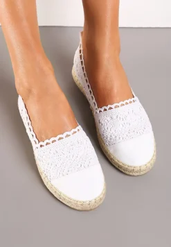 Białe Espadryle Vylixis