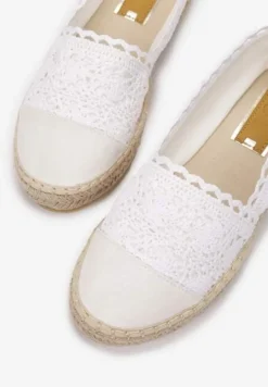 Białe Espadryle Vylixis