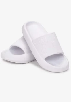 Białe Klapki Oreithano