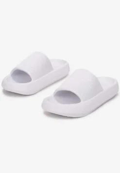 Białe Klapki Oreithano