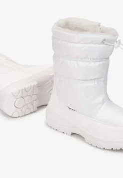 Białe Śniegowce Pikowane Krit