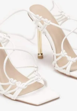Białe Sandały Agathora