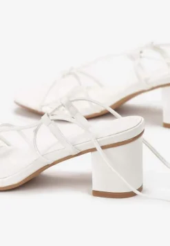 Białe Sandały Rhodike
