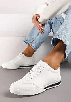 Białe Sneakersy Turning Away