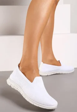 Białe Tenisówki Pasquier