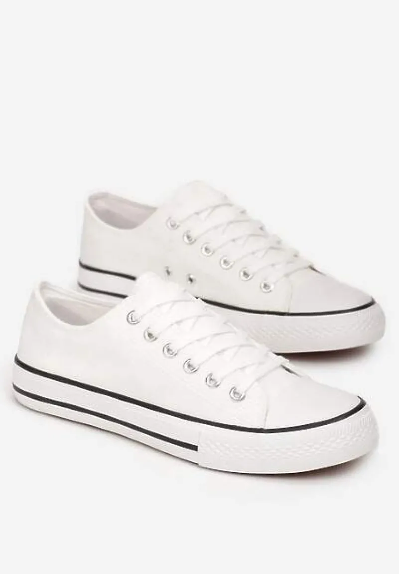 Biało-Czarne Trampki Lakellet