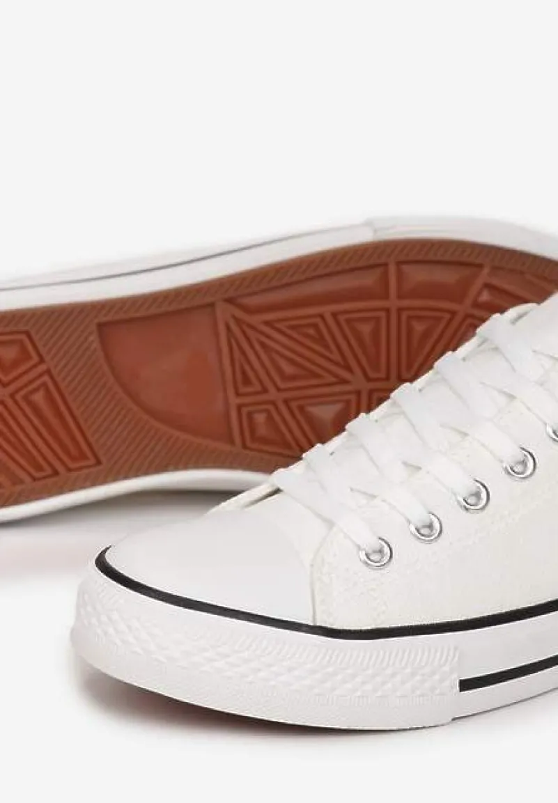 Biało-Czarne Trampki Lakellet