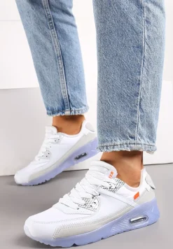 Biało-Liliowe Buty Sportowe Irinyxih