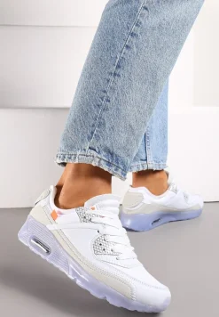 Biało-Liliowe Buty Sportowe Irinyxih