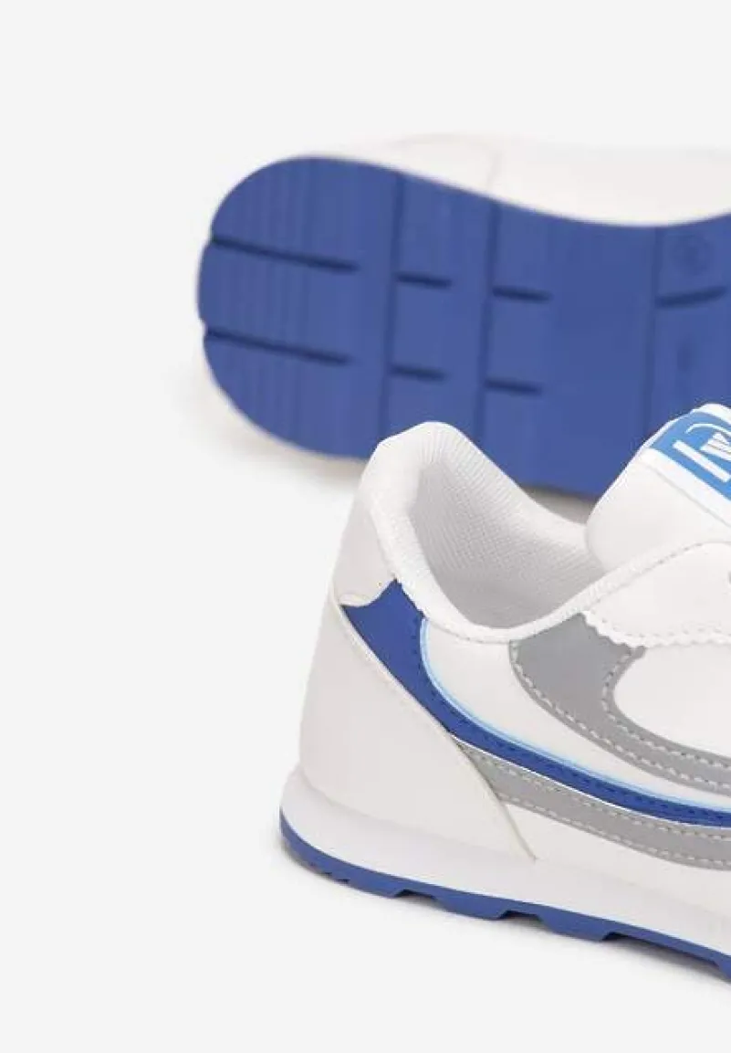 Biało-Niebieskie Buty Sportowe Regines