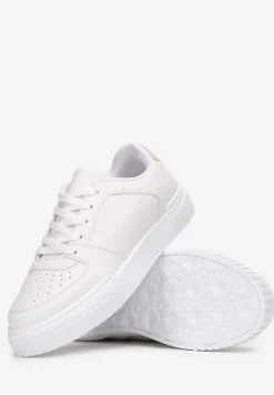 Biało-Różowe Sneakersy Amathanassa