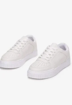 Biało-Różowe Sneakersy Amathanassa