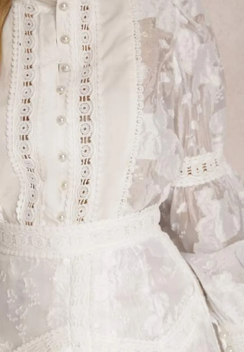 Biały 2-Częściowy Komplet Oreithora