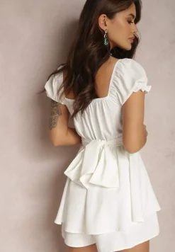 Biały Kombinezon Astinca