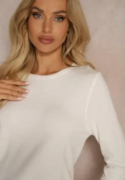 Biały Sweter o Klasycznym Kroju Irilians