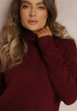 Bordowa Sukienka Milana