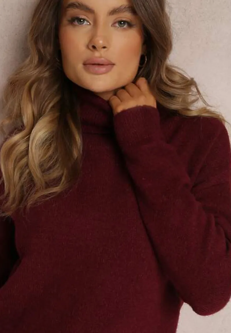 Bordowa Sukienka Milana