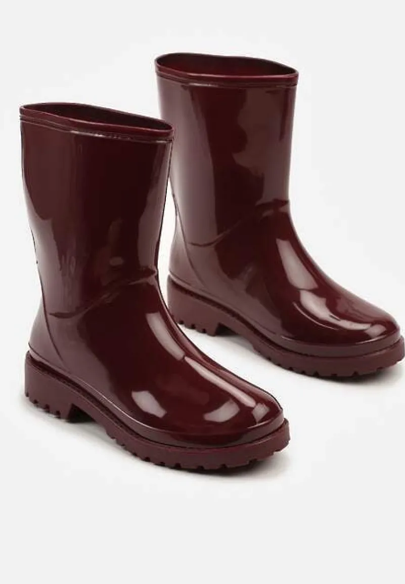 Bordowe Kalosze w Klasycznym Stylu Orrilene