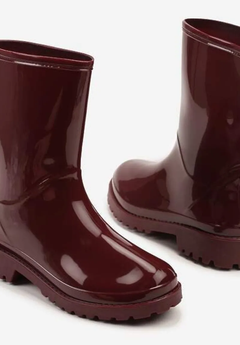 Bordowe Kalosze w Klasycznym Stylu Orrilene