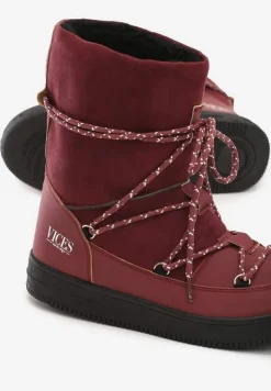 Bordowe Śniegowce Night Magic