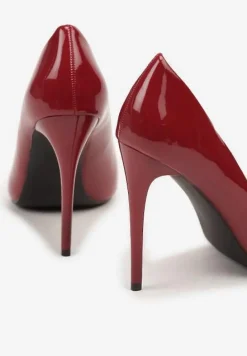 Bordowe Szpilki Cassildi