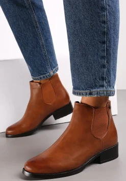 Brązowe Botki Aniya
