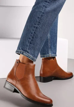 Brązowe Botki Aniya
