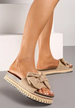 Brązowe Klapki Basista