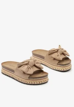 Brązowe Klapki Basista