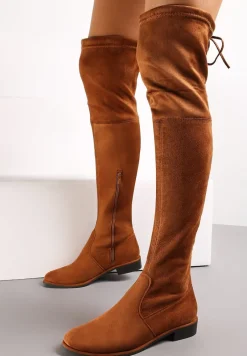 Brązowe Kozaki Sorry Not Sorry