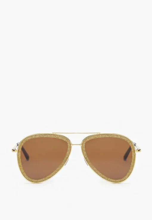 Brązowe Okulary Kisky