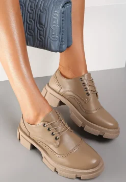 Brązowe Półbuty Actice