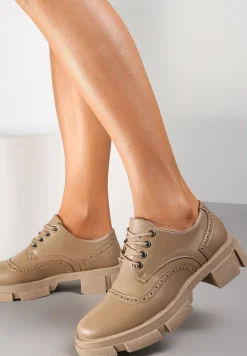 Brązowe Półbuty Actice