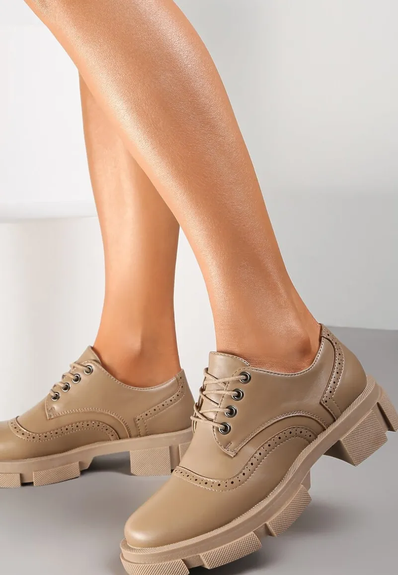 Brązowe Półbuty Actice