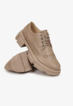 Brązowe Półbuty Actice