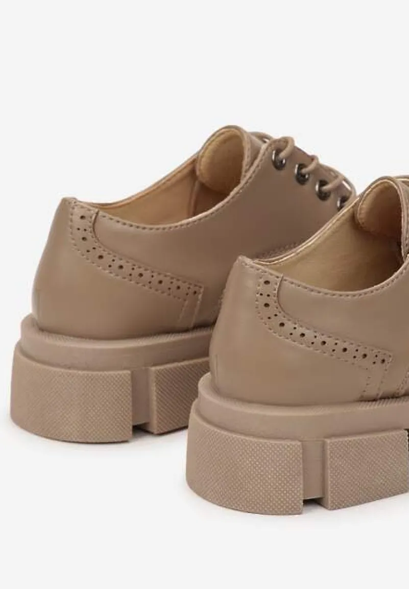 Brązowe Półbuty Actice