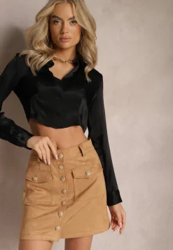 Ciemnobeżowa Spódnica Chloreis