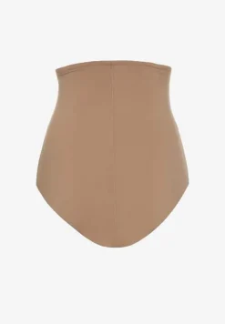 Ciemnobeżowe Majtki Modelujące High Waist Savirolle
