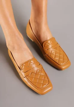 Ciemnobeżowe Mokasyny Sireviane