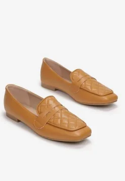 Ciemnobeżowe Mokasyny Sireviane