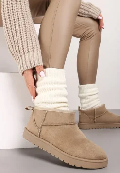 Ciemnobeżowe Śniegowce Antelaia