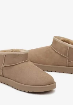 Ciemnobeżowe Śniegowce Antelaia