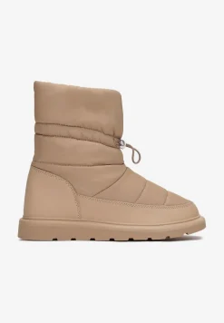 Ciemnobeżowe Śniegowce Leonard