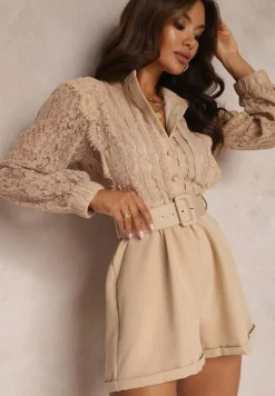 Ciemnobeżowy Kombinezon Olleiss