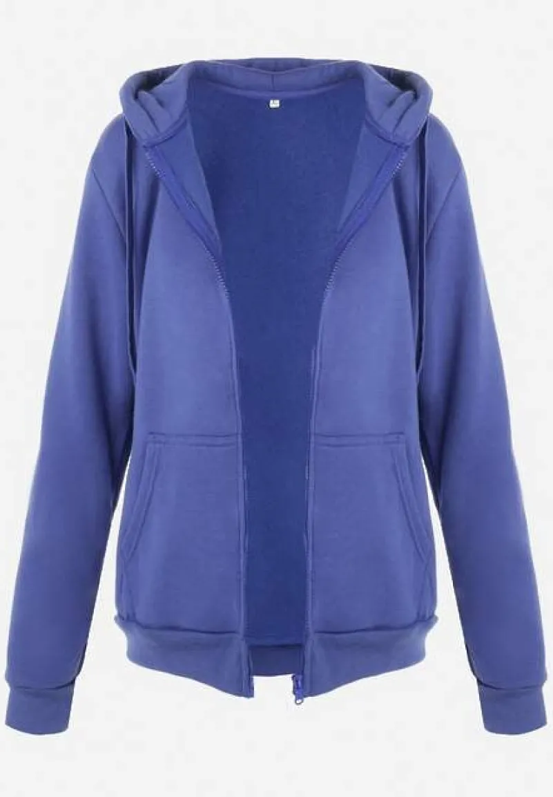 Ciemnoniebieska Bluza z Kapturem Harasphei