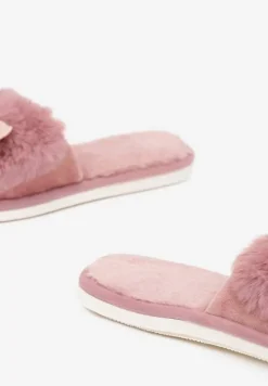 Ciemnoróżowe Kapcie Tryphadia