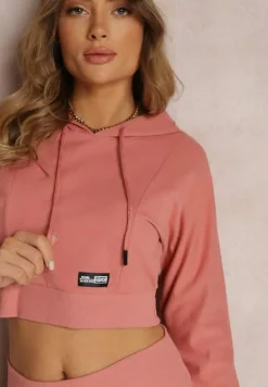 Ciemnoróżowy 2-częściowy Komplet Dresowy Maesphenyi