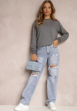 Ciemnoszara Bluza Sofaris