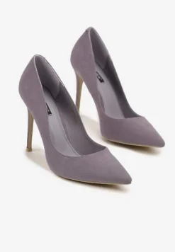 Ciemnoszare Szpilki Marako